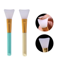 1pc professional makeup brushes facial mask stirring soft makeup brush silicone gel diy cosmetic pincel maquiagem wholesale