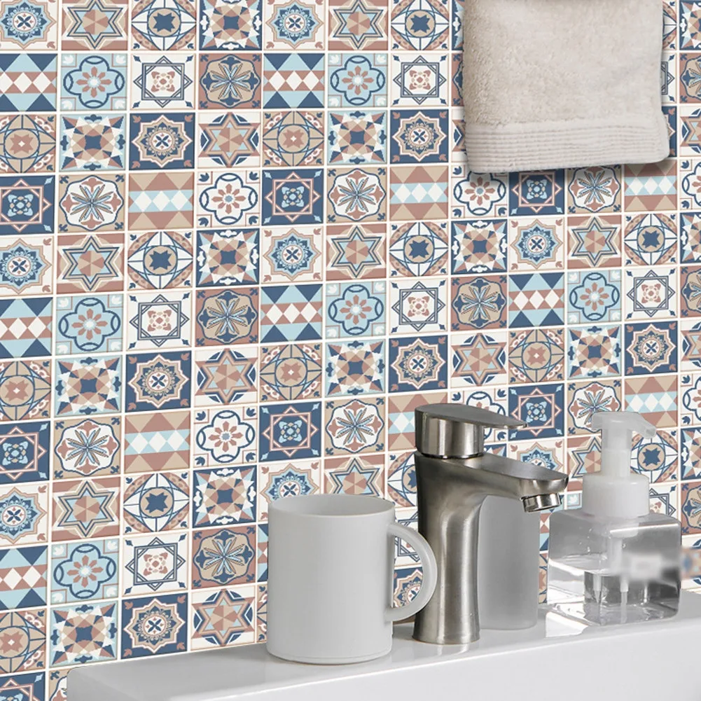 Настенные Стикеры для плитки наклейки ванной комнаты гостиной 3D