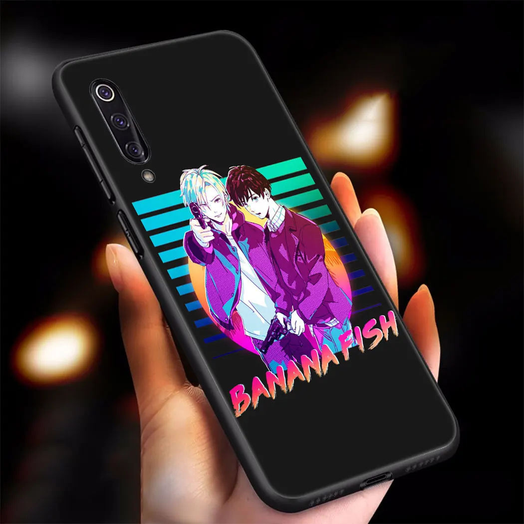 Мягкий силиконовый чехол с банановыми рыбками для Xiaomi Mi A3 Pro A2 Lite A1 5X 6X MAX 3 Mix 2S F1 из