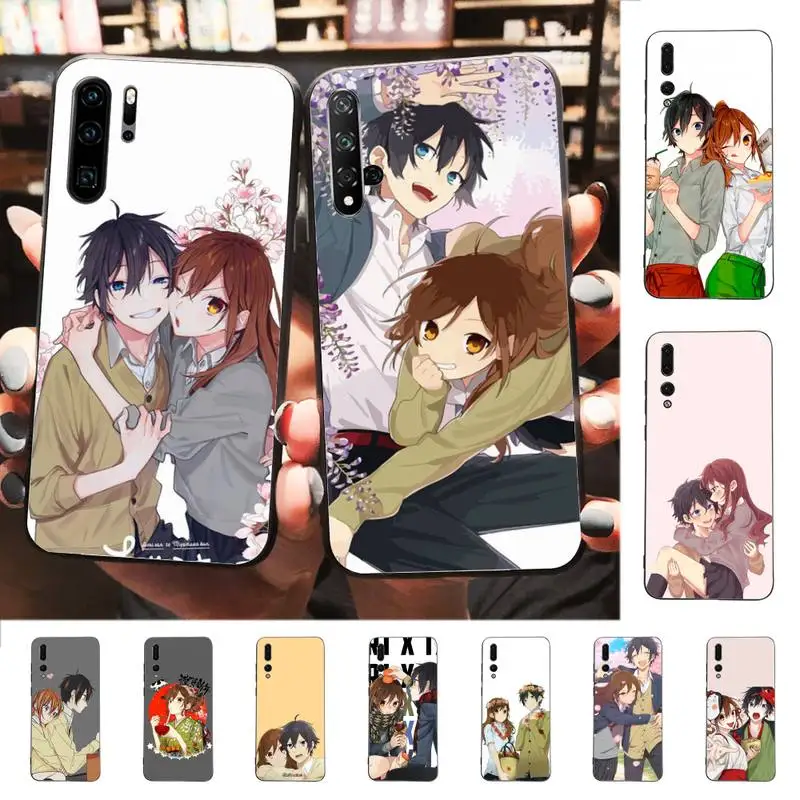 

YNDFCNB Miyamura Izumi Horimiya Anime Phone Case for Huawei P30 40 20 10 8 9 lite pro plus Psmart2019
