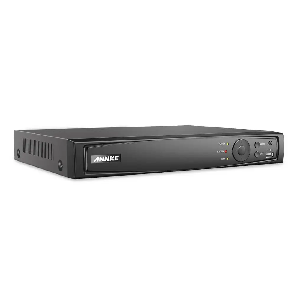 ANNKE 8CH 4K POE NVR рекордер для CCTV Kit VGA система безопасности 1080P/3MP/5MP/8MP/4K IP камера Onvif H.265