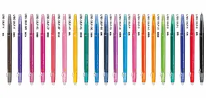 Pilot FriXion тонкая Выдвижная стираемая гелевая чернильная ручка 18 мкФ 0,38 мм 20 цветов набор значений