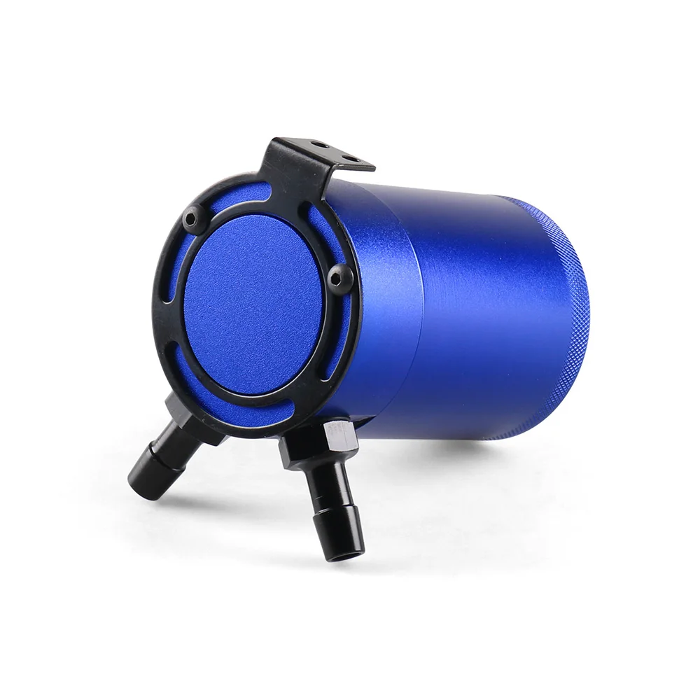 Универсальный Компактный алюминиевый маслоприемник с 2 портами резервуар для