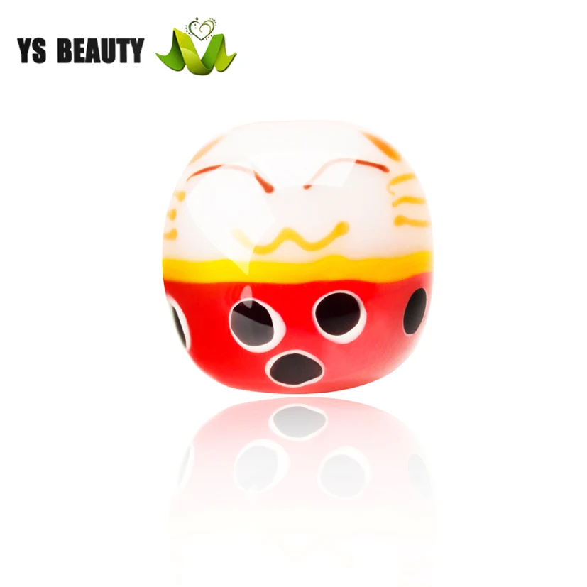 Кукольные стеклянные бусины с улыбающимся лицом японские бусины-нитки ювелирные