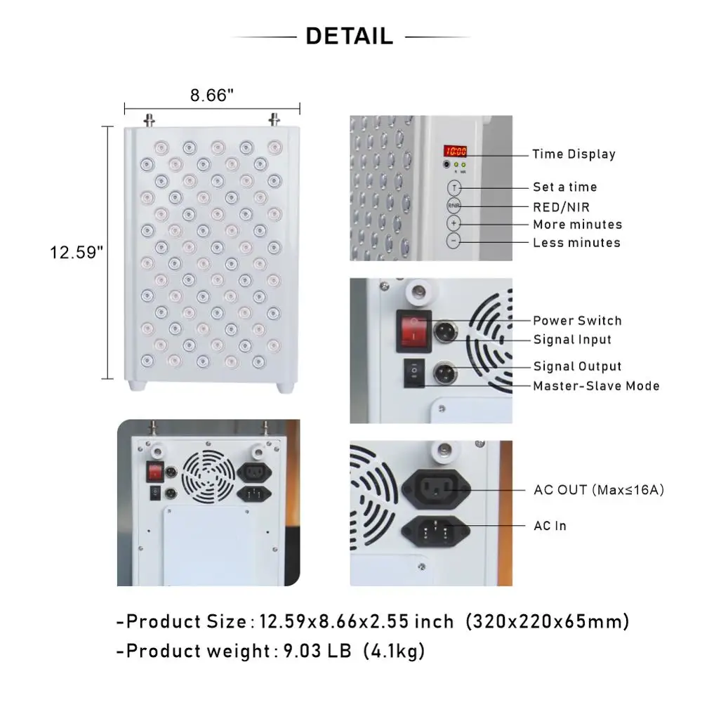 

Wholesale Infrared Light Therapy Panels Full Body Led Red Light Therapy TLpro100