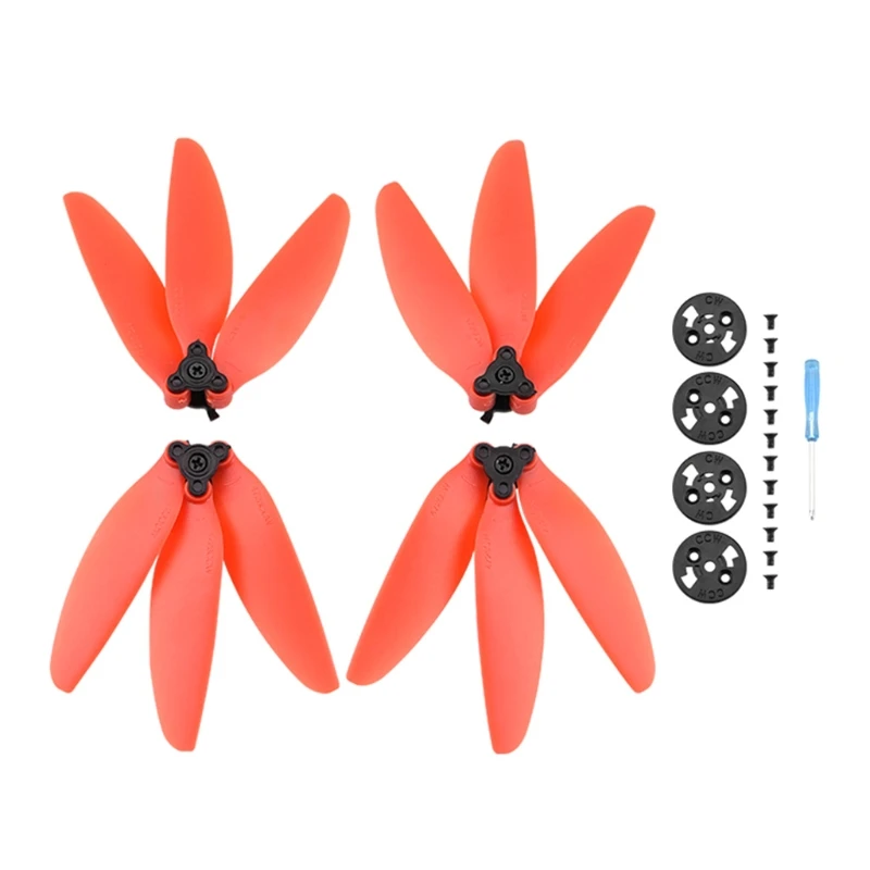 

67JA 2 Pairs Drone Propellers for Mavic Mini 1 2, Replacement Propellers Low-Noise and Quick-Release 4726CW 4726CCW