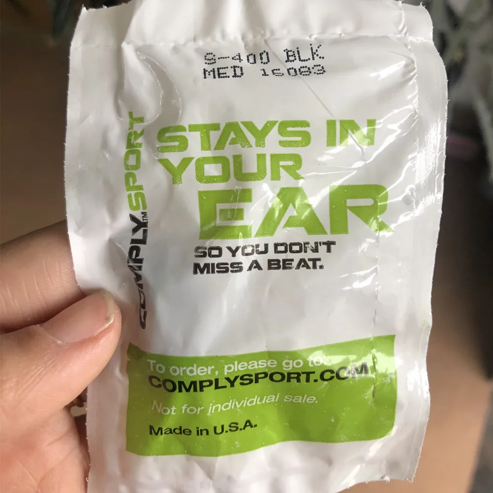 Наушники премиум класса Tips S400 губчатые амбушюры с эффектом памяти для наушников