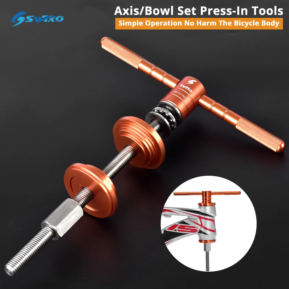

New SWTXO Aluminum Alloy Bicycle Headset BB Bottom Bracket Press-in Tool MTB Road Bike High Quality Durable Installation Tool
