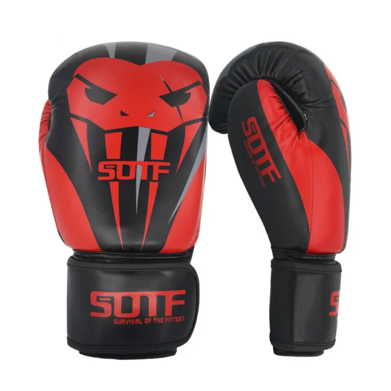 

6oz-12oz MMA боксерские перчатки унисекс для взрослых и детей Sanda боевые искусства свободные боевые Перчатки для фитнеса боксерское тренировочн...