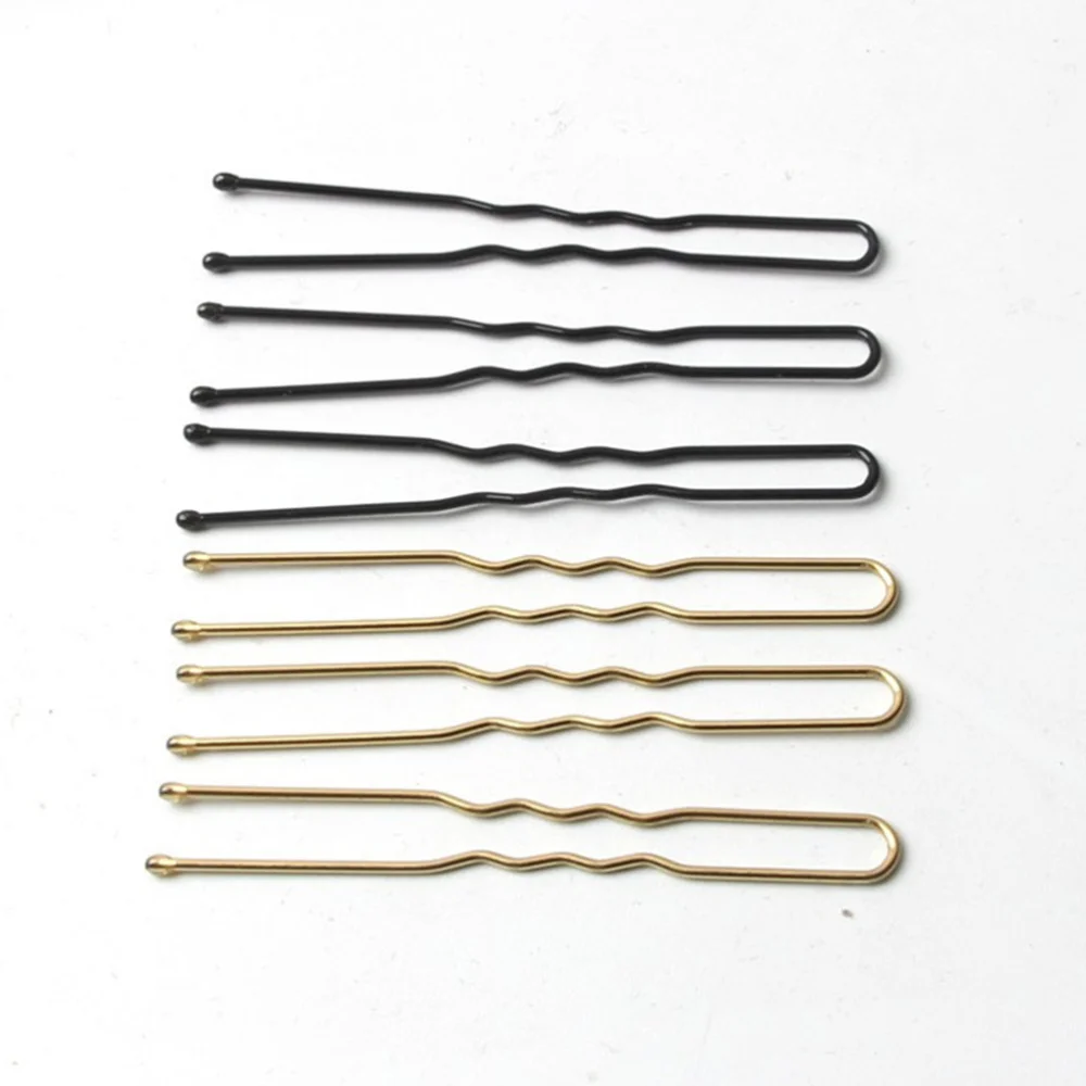 

1 Box U-shaped Hair Clip Bobby Hair Simple Hair Hairdressing Clamps Stylish Hair Accessories for Use