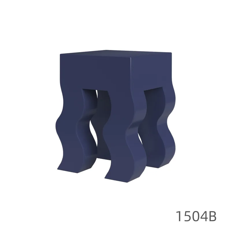 

Nordic Designer Model Stool Solid Wood Paint Stool Sofa Side Table