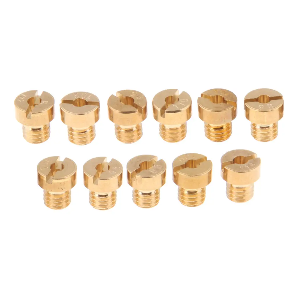 

11pcs Carburetor Main Jet Replacement Part For PWK OKO CVK 85-114