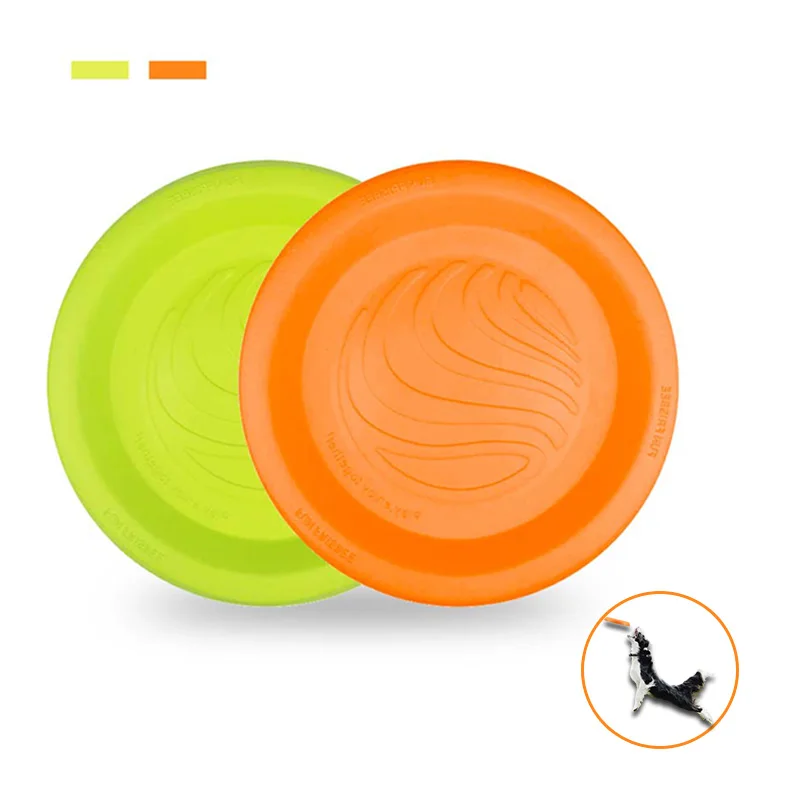 

Dog Toy Flying Disc Dog Fetch Pet Molar Chew Toy Interactive for Water Floating Throwing Retrieving Training Medium Large Dogs