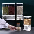 Кухонная настенная коробка для риса без отверстий, влагостойкая, с защитой от насекомых, овсяная мука, герметичная банка для хранения питомцев, коробка для хранения еды для собак