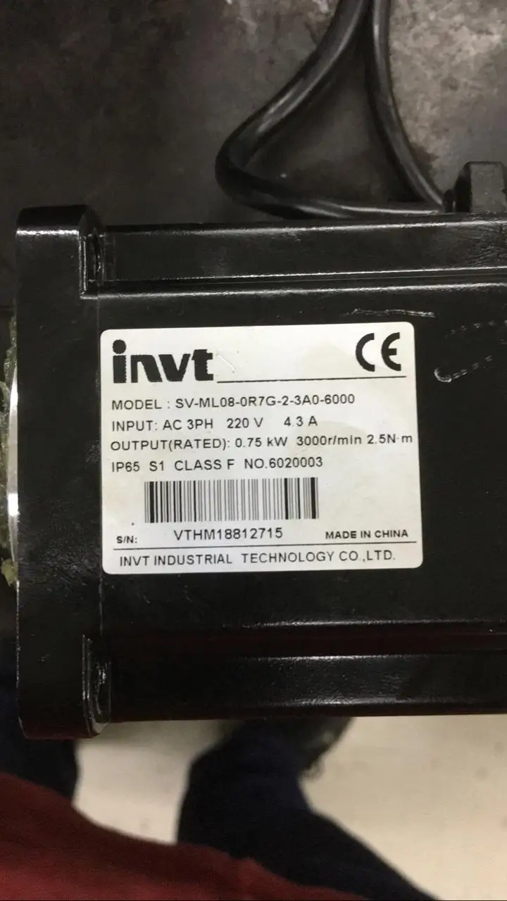 SV ML08 0R7G 2 3A0 6000 Новый и оригинальный серводвигатель|Контроллер двигателя| |
