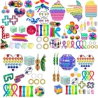 Антистрессовый набор игрушек упаковка игрушек, мраморный рельеф, подарок для взрослых, девочек, детей, сенсорное антистрессовое снятие, игрушки, коробка 2021