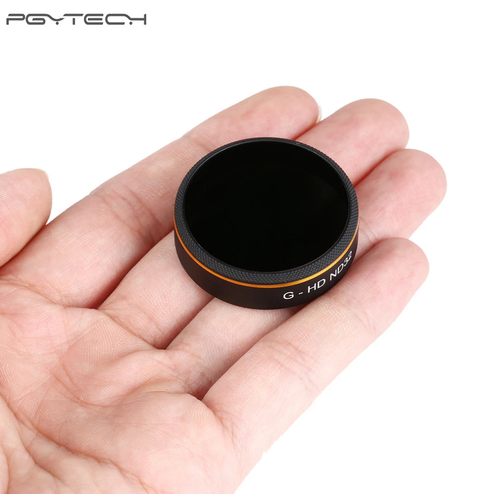 1 шт. оригинальный PGYTECH G HD MC ND4 ND8 ND16 ND32 ND64 Фильтры объектива для Phantom 4 Pro Drone|lens filter|hd