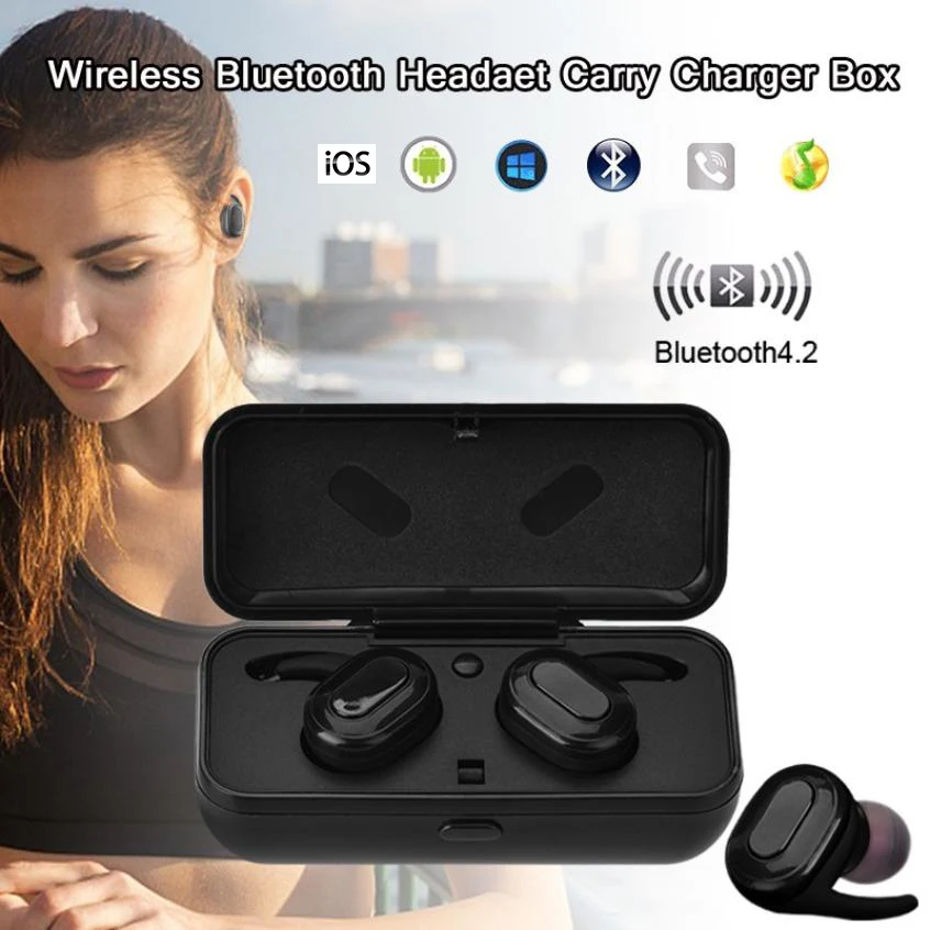 TCunPT новые беспроводные наушники мини Bluetooth Heahset стереонаушники с микрофоном для