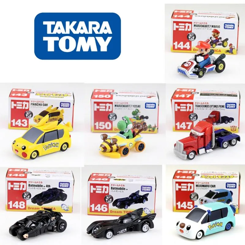Tomica брелок для автомобильных ключей модель Batman Batmobile динозавр Yoshi Super Mario Пикачу