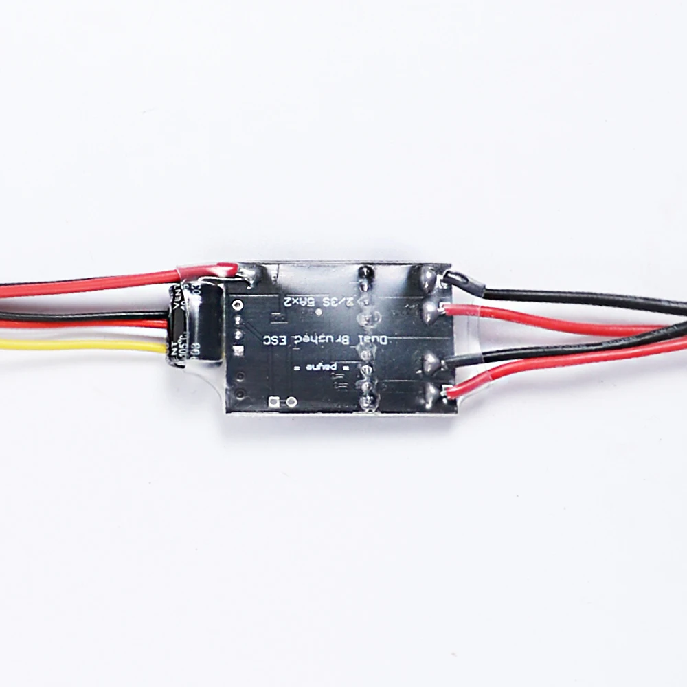 1 шт. 130 180 мотор двойной способ 2ch матовый ESC 2s 3s Lipo регулятор скорости 5А части для