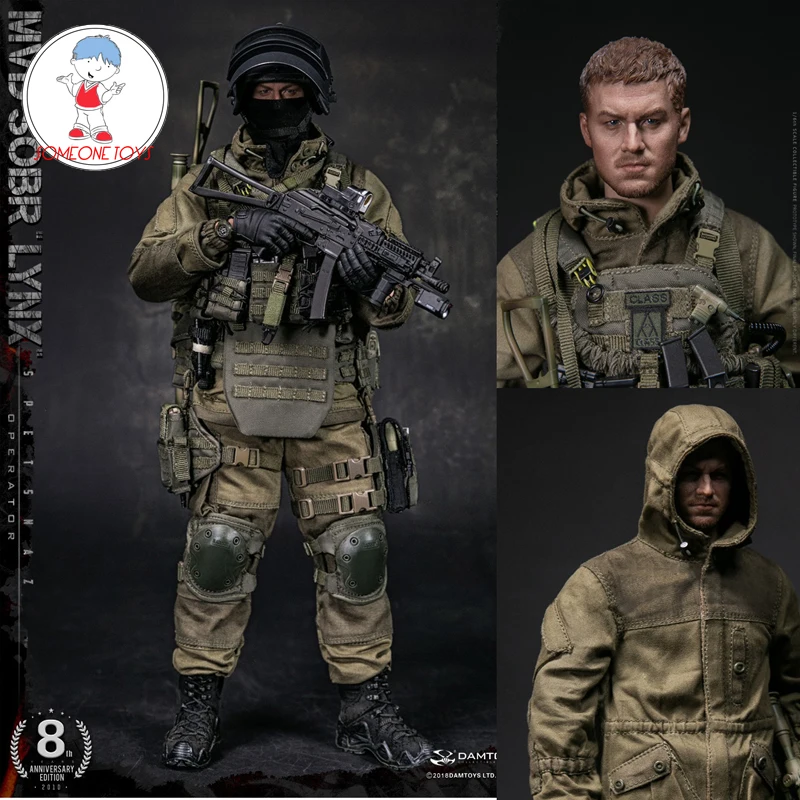 DAMTOYS 1/6th 8th anniversary Edition русские Bobcat Special Force MVD SOBR Soldier фигурка куклы