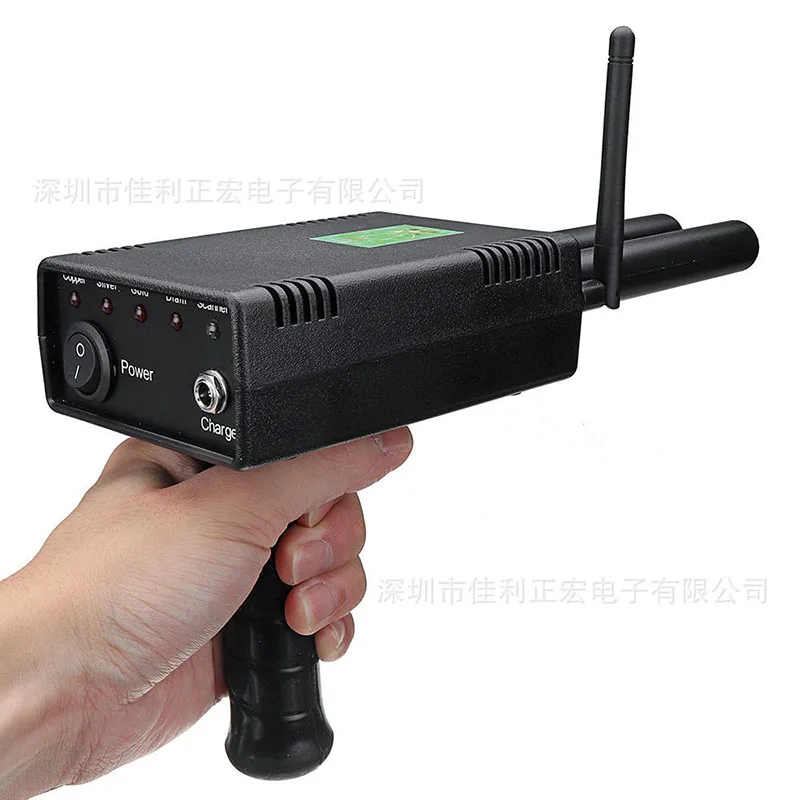 

Double probe metal detector Jinbao detection silver copper gemstone compact black remote underground portable