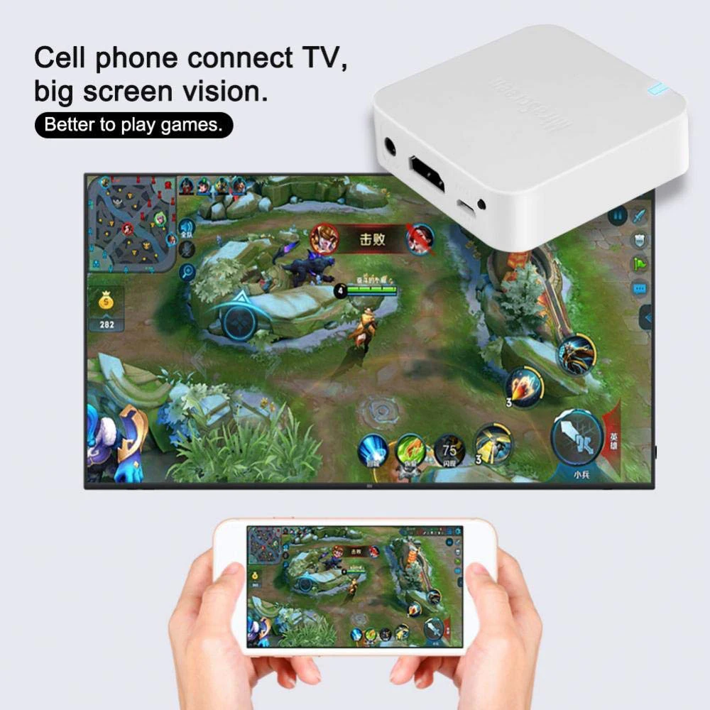 Mira экран автомобиля беспроводной Wifi Дисплей Anycast Mirroring Hdmi AV Stick видео адаптер