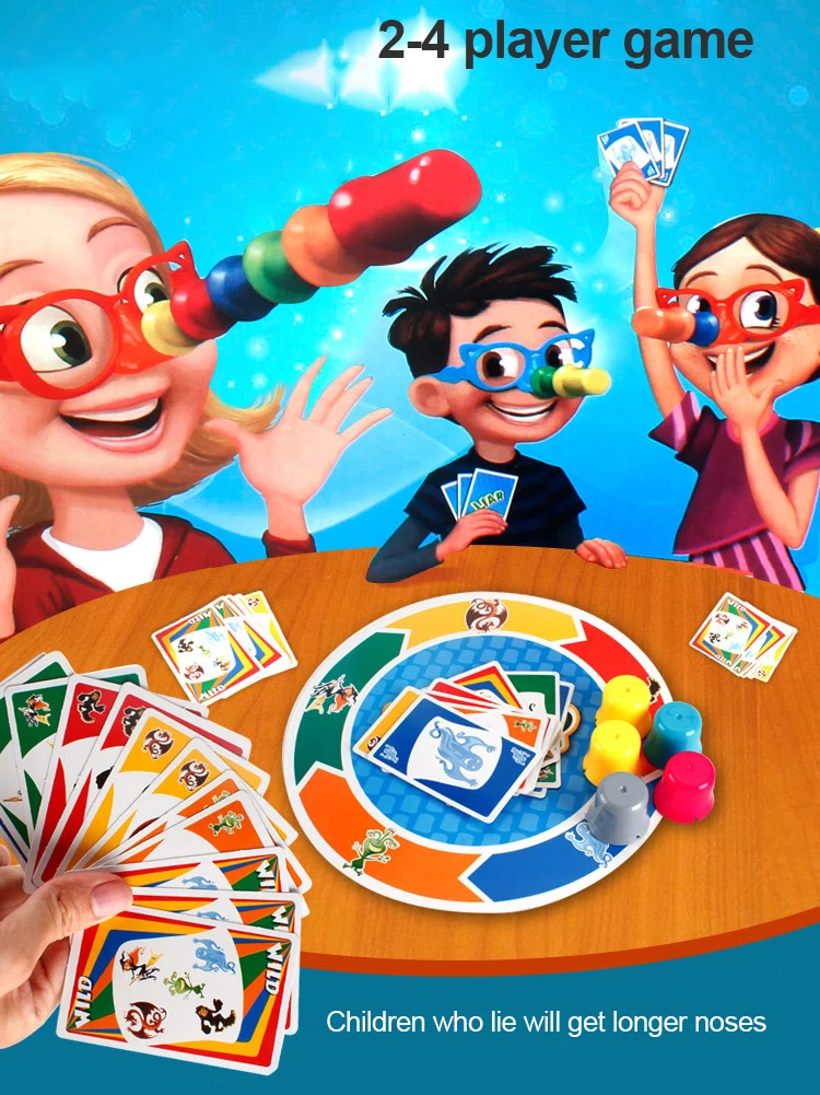 

Family Parent-child Party Liar Game Fun Desktop Interactive Puzzle Board Game Novelty Toys Slingpuck Board Chess Board Liar Game