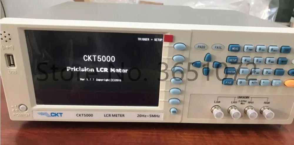 CKT5000 дешевой цене измеритель RCL высокая частота 20 Гц-5 MHz цифровой измеритель иммитанса Китай СОЭ метр