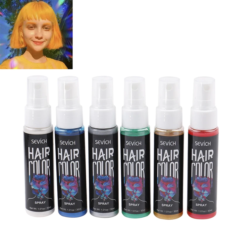 Liquid Hair Spray Unisex Party Cosplay Temporary Color Dye Styling | Красота и здоровье