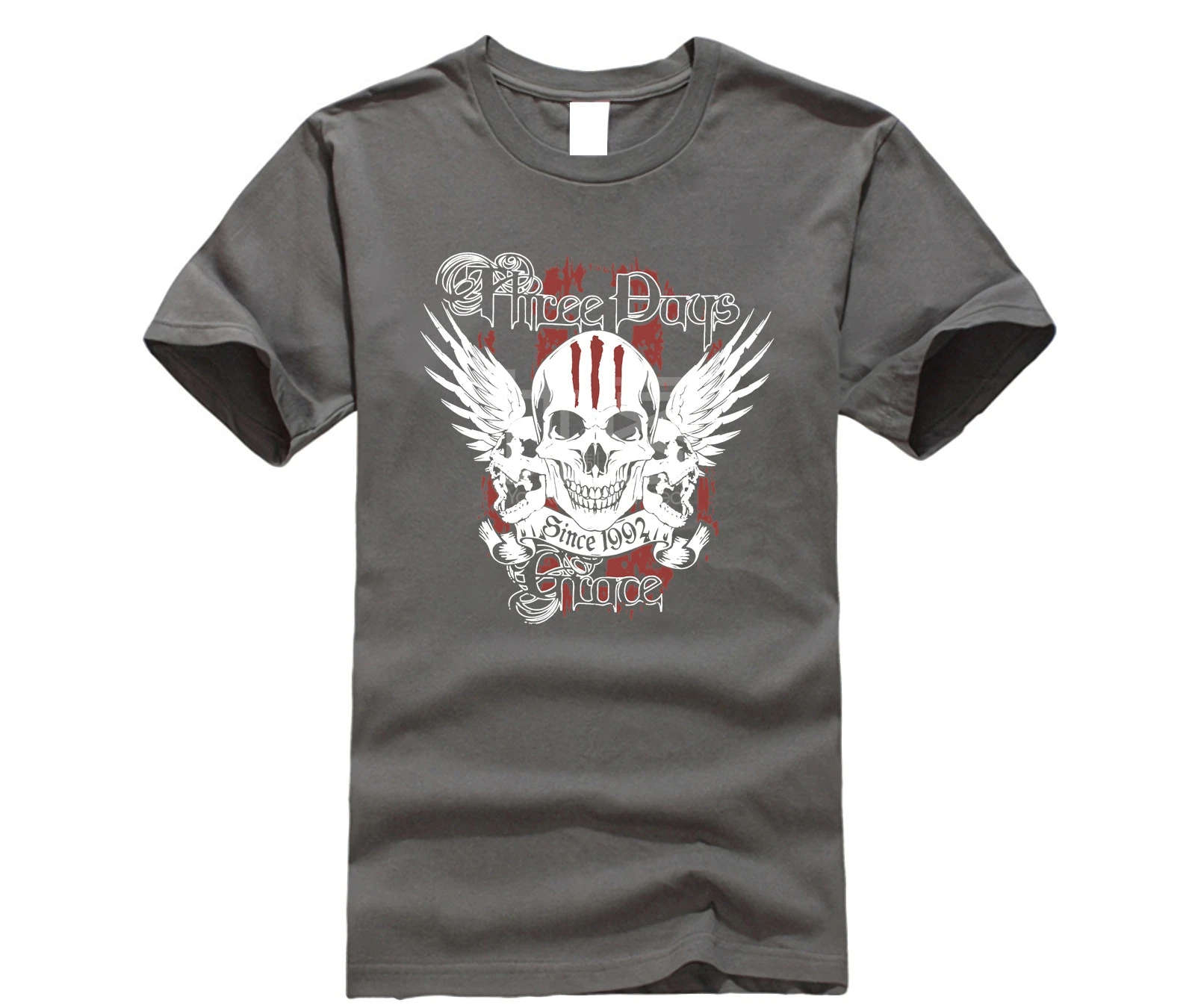 -THREE-DAYS-GRACE-SINCE-1992-JAN-26-30-BLACK-T-SHIRT-NEW-OFFICIAL-ADULT-LARGE | Мужская одежда