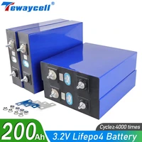 8pcs 200ah lifepo4 battery 3 2v lithium iron phosphate cell 12v 24v 48v battery pack suitable for solar energy eu us tax free