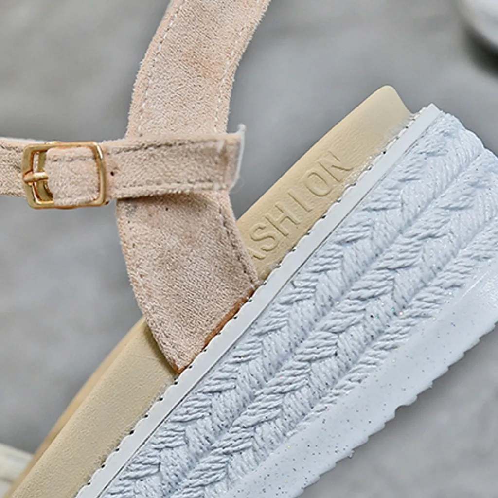 Сандалии SAGACE женские на платформе пляжная обувь толстом каблуке с милым бантом