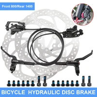 mountain bike hydraulic disc brake front rear 8001400mm cables oil disc brake 160mm disc brake rotor mtb bicycle accessories
