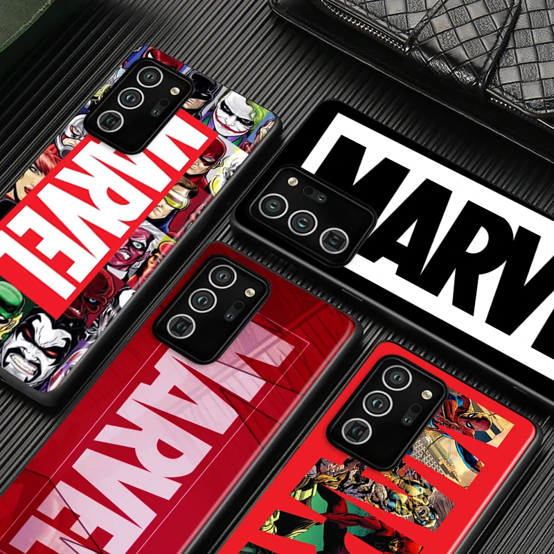 

Marvel Hero The Avengers For Samsung Galaxy S21 S20 FE Ultra Lite S10 5G S10E S9 S8 S7 S6 Edge Plus Black Soft Phone Case