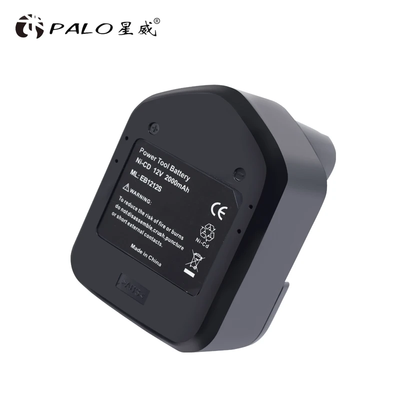 Аккумулятор PALO 12 В для Hitachi Koki NICD EB1220BL EB1214S EB1212S WR12DMR CD4D DH15DV C5DC 5D FDS 12DVC FDV 12DV|battery