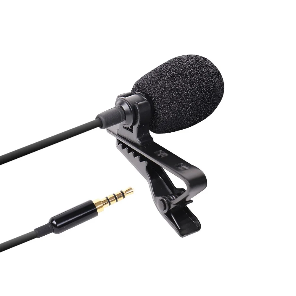 Профессиональный мини-микрофон проводной микрофон 3 5 мм конденсатор петличный с