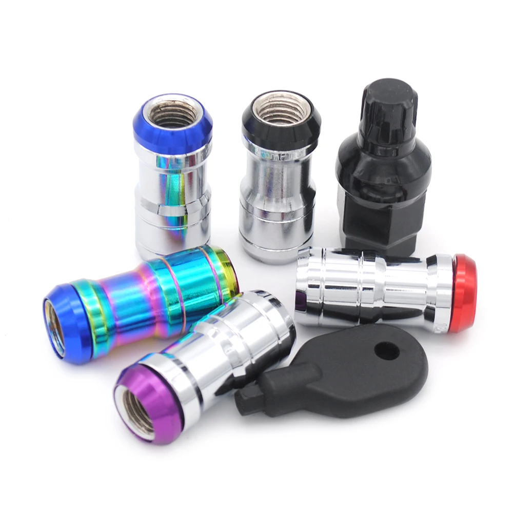 20 шт./компл. углеродистая сталь многоцветный M12X1.5 46 мм обода колеса гайки винт