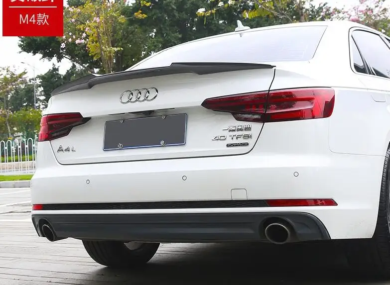 Спойлер для Au di A4 2017-2019 SX спойлер из высококачественного АБС-материала заднего