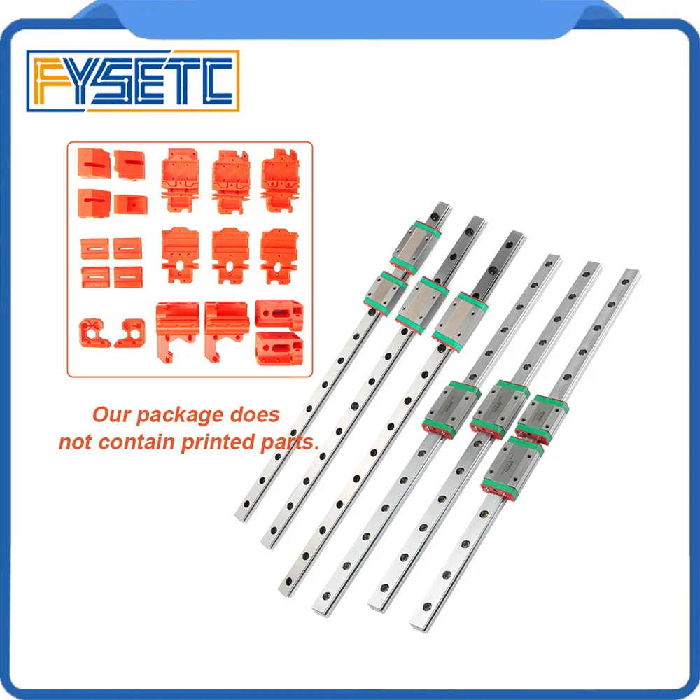 Online Fysetc hiwin 軸y軸リニアレールガイドmgn12,prusmk3s用,スライドブロック付き3Dプリンター,アップグレードキット
