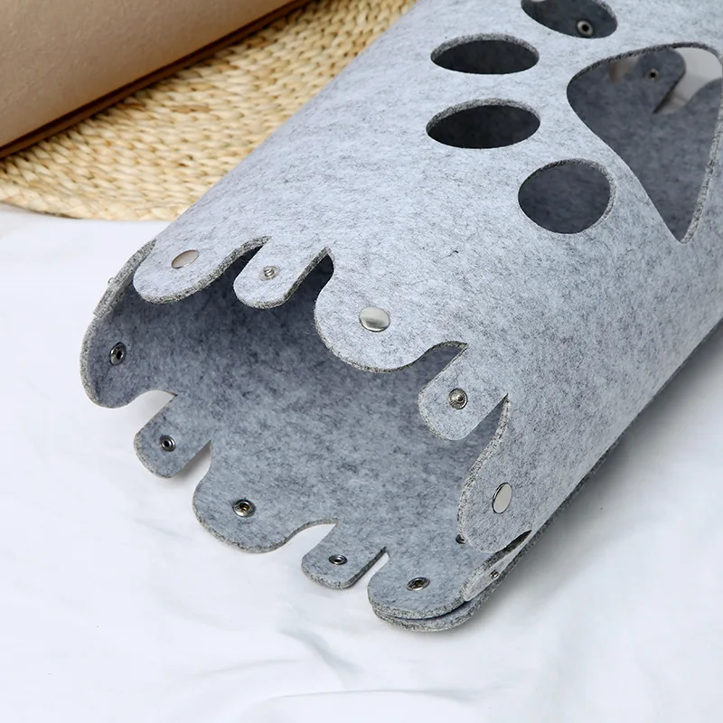 Оригинальная фетровая ткань в новом стиле Съемный и моющийся туннель для собак