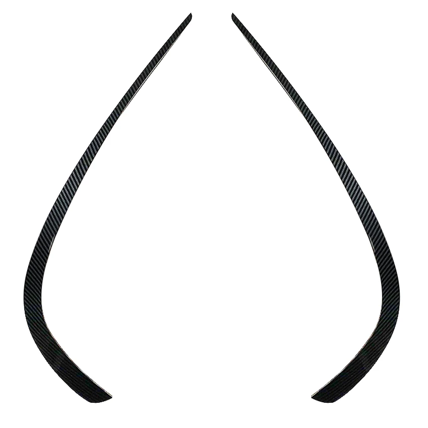 

For Mercedes Benz E Class E Coupe C207 2013-2016 AMG Line Front Bumper Fender Stickers Trim Cover Accessories Car Styling