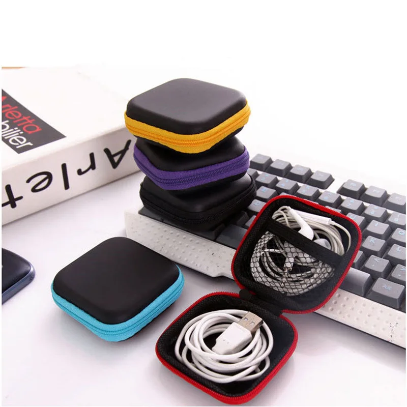 

2018 Digital Storage Bag Mobile Phone Data Cable Charger Fingertips Package Zipper Bag Portable Zip Lock Organizer case