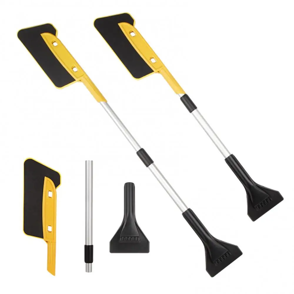 

80% 2021 Hot Sell 2-in-1 Winter Car Windshield Window Snow Ice Frost Removal Scraper Cleaning Tool
