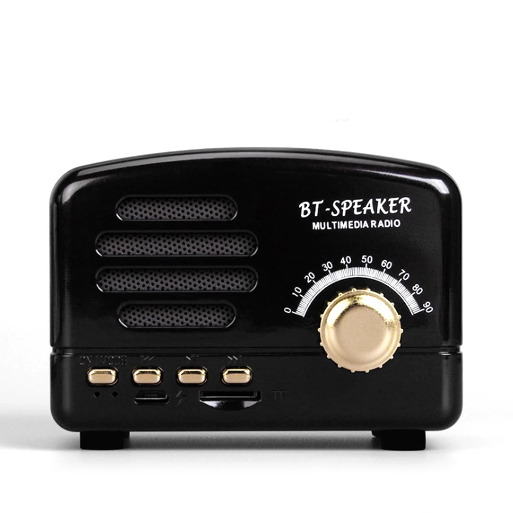 Домашний с перезаряжаемой батареей стереоприемник динамик AM FM USB карманное