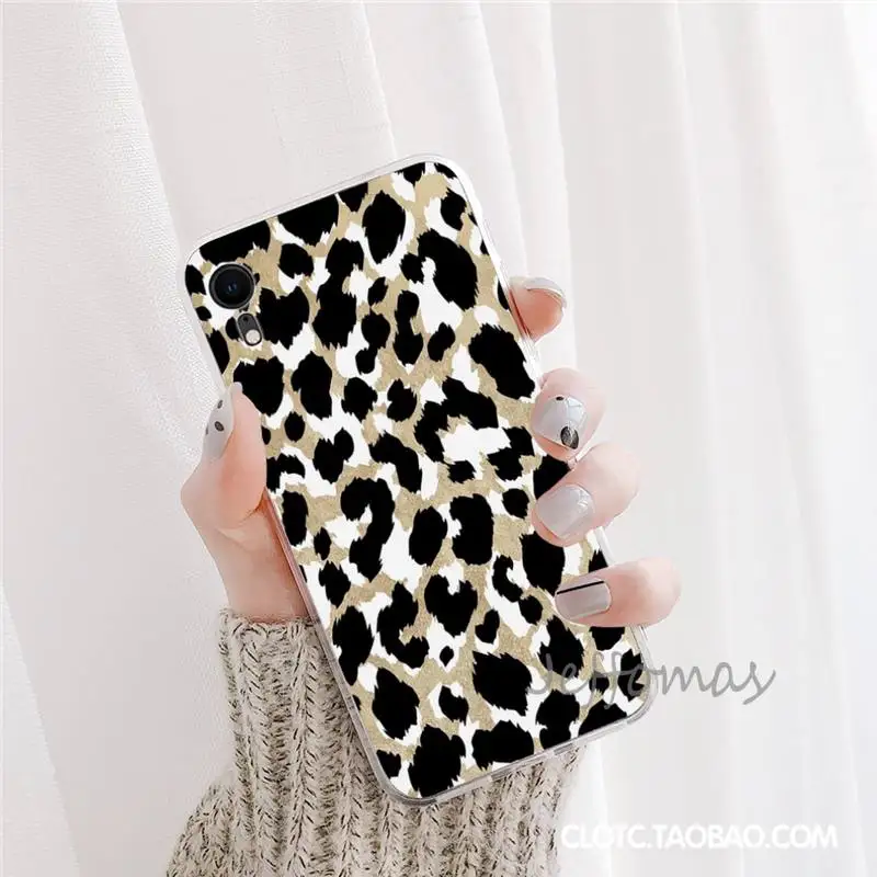 

Leopard luxury Phone Case For iphone 12 5 5s 5c se 6 6s 7 8 plus x xs xr 11 pro max