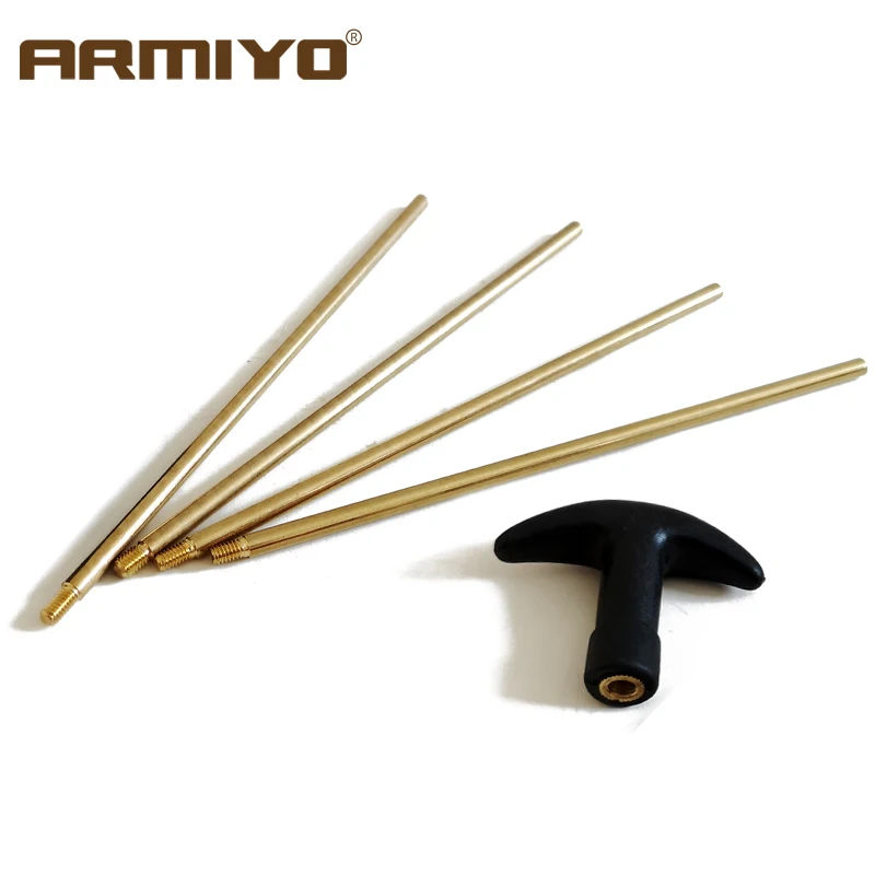 Armiyo 5 шт./компл. латунный вращающийся стержень мм Диаметр 75 см длина пистолета
