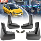 4 шт. для Volkswagen VW Polo AW 6 MK6 2019 2020 Автомобильные Брызговики аксессуары