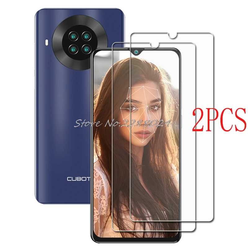 

2 шт. Cubot Note 20 закаленное Стекло защитный кожаный чехол для Cubot Note20 6,5 "Экран протектор Стекло пленка, чехол для телефона чехол