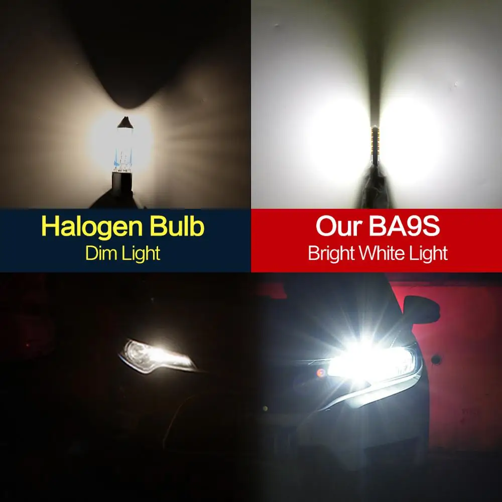 

2 . BA9S T4W Canbus 24SMD 3014